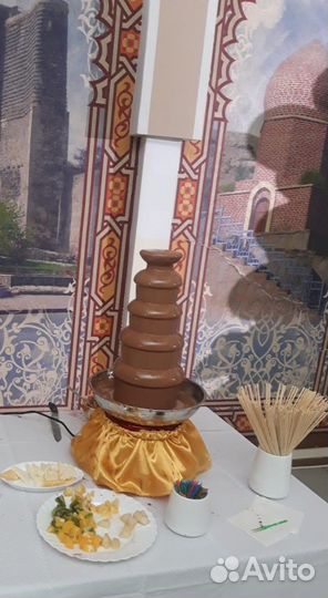 Шоколадный фонтан аренда