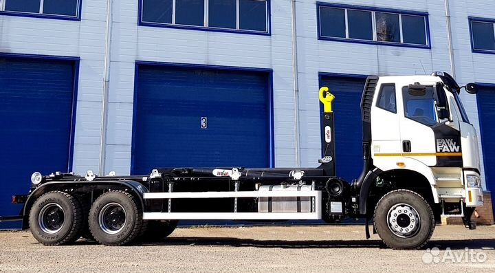 Мультилифт FAW 3250ам J6 (6*4) + HyvaLift titan 20