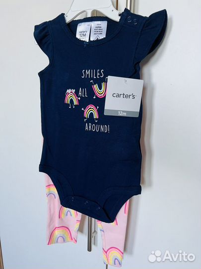 Carters комплект новый 12 m