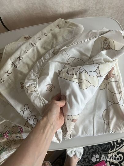 Детское постельное белье в детскую кроватку