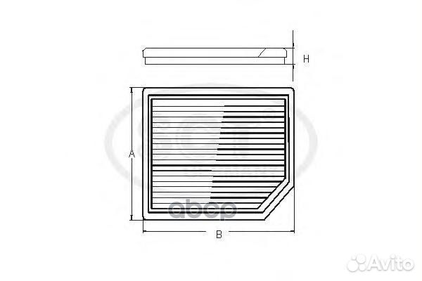 Фильтр салона SCT SA-1176 Peugeot SA1176 SCT