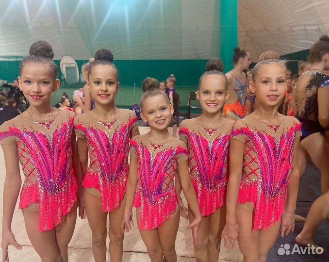 Групповые купальники для художественной гимнастики