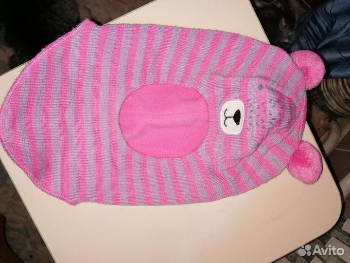 Шапка шлем лесси, 44-46р