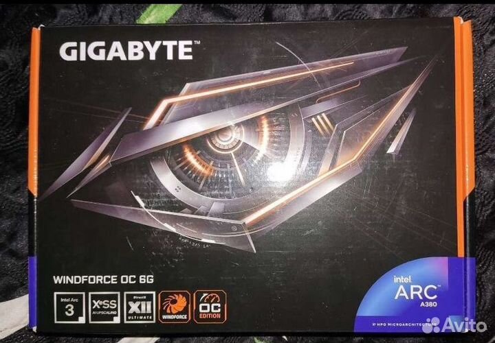 Intel Arc A380 6gb (новая), аналог gtx 1650