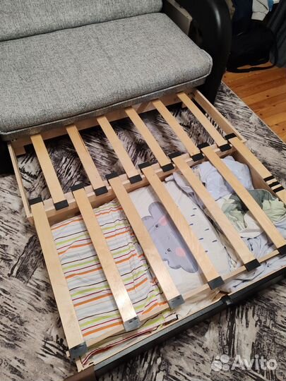 Диван прямой раскладной