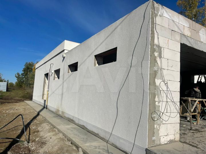 Коттедж 129 м² на участке 10 сот.