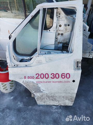 Дверь левая ford transit