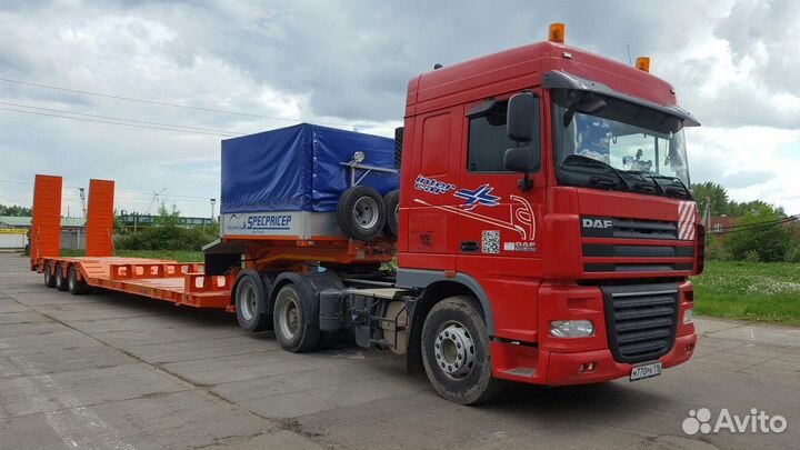 Услуги грузоперевозок тралом