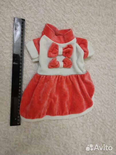 Платье для маленькой собачки