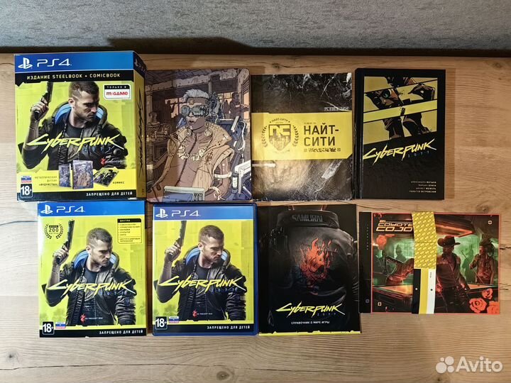 Cyberpunk 2077 специальное издание для PS 4, PS 5
