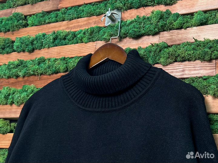 Turtleneck Sweater Ami Black Red