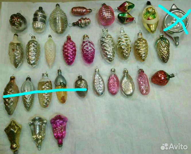 Ёлочные игрушки (Набор 10)
