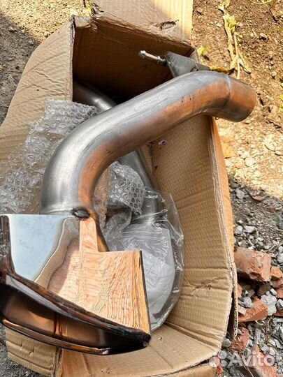 Насадка на глушитель bmw X5 F15