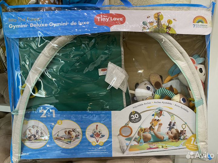 Развивающий коврик tiny love сказочный лес