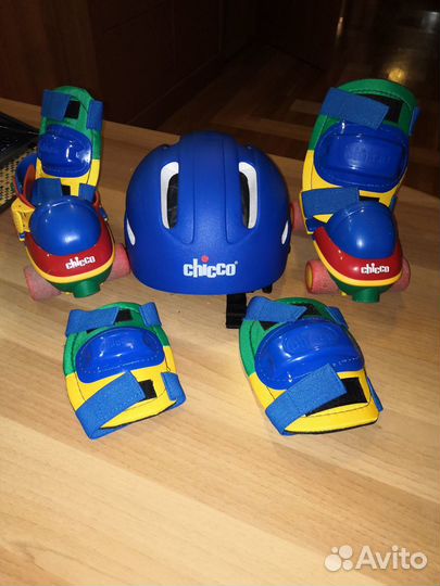 Коньки роликовые детские 3-6 лет