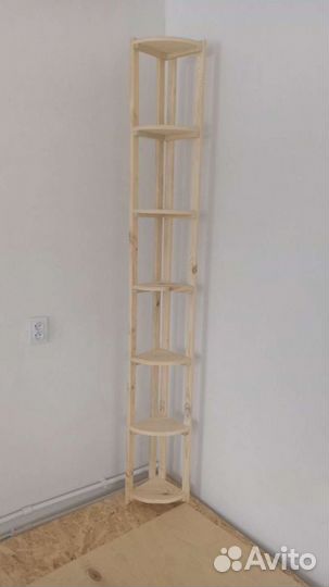 Полки стеллажи угловые
