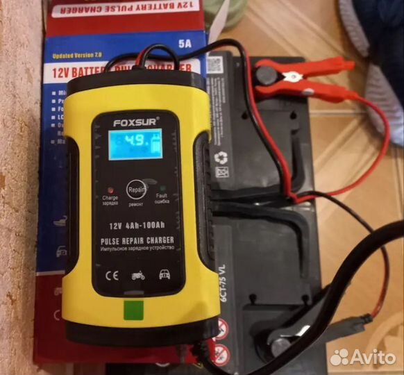 Зарядное устройство для аккумулятора автомобиля