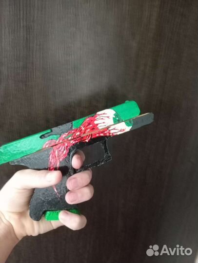 Глок 18 из дерева