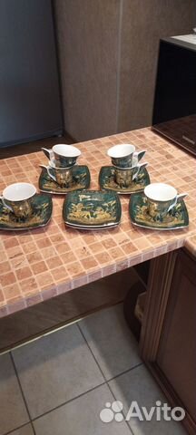 Кофейный сервис Египетский фарфор