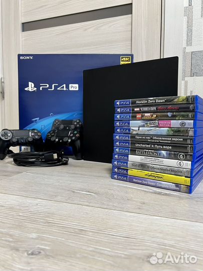 Sony PS4 Pro/60 игр+/Гарантия/Доставка