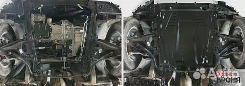 Защита картера Renault Sandero 2005-2018