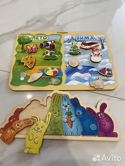 Развивающие игрушки пакетом