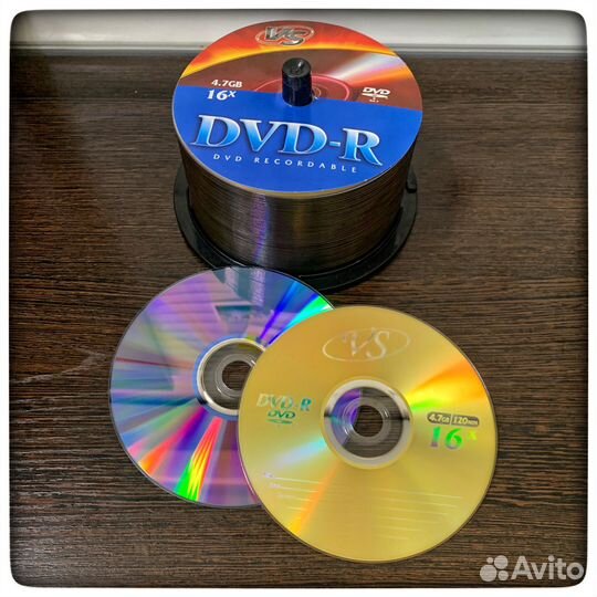 CD и DVD диски чистые