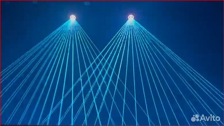 Лазерное шоу для вечеринок и уличной рекламы