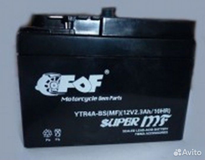 Аккумуляторная батарея YT4B-5 (Yamaha, Suzuki)