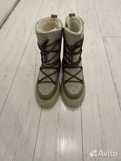 Валенки зимние на подошве натуральные Shoiberg