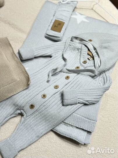 Комплект на выписку зимний