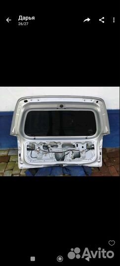 Задняя дверь