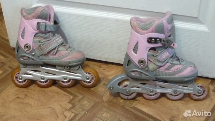 Роликовые коньки раздвижные 32-35