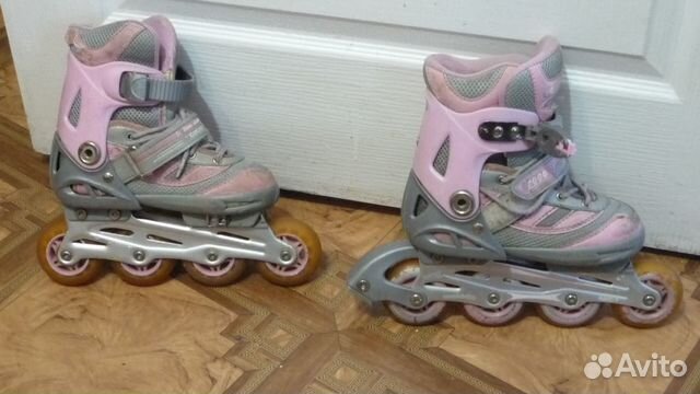 Роликовые коньки раздвижные 32-35