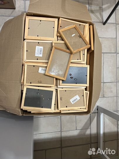 Деревянные рамки для фотографий