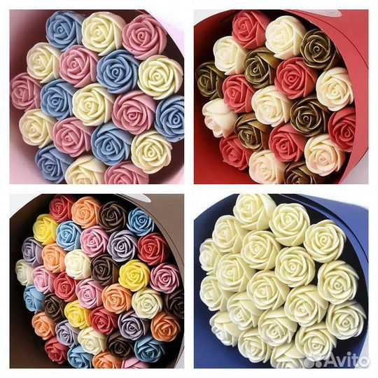 Букет из шоколадных роз