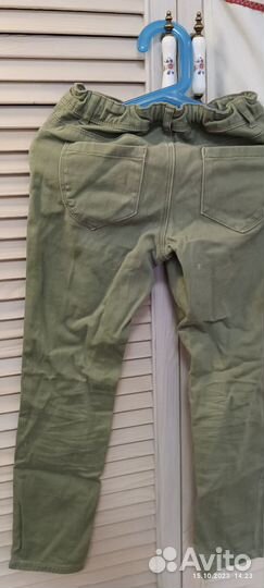 Джинсы для девочки 128+