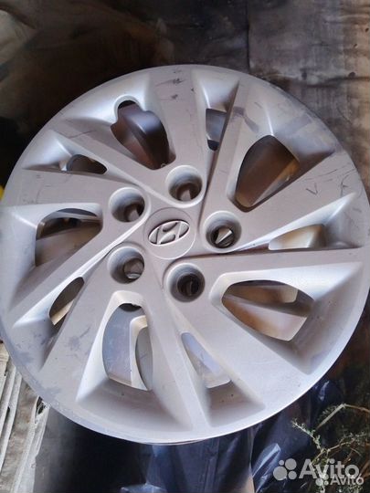 Диски штампованные с колпаками 4шт