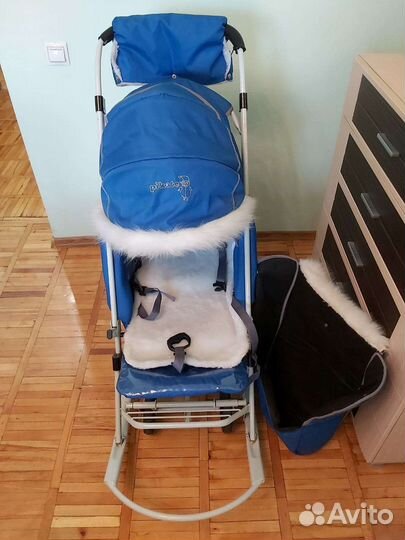 Детские санки коляска Pikate