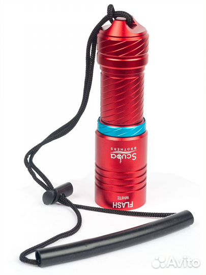 Подводный фонарь Red теплый/холодный белый свет