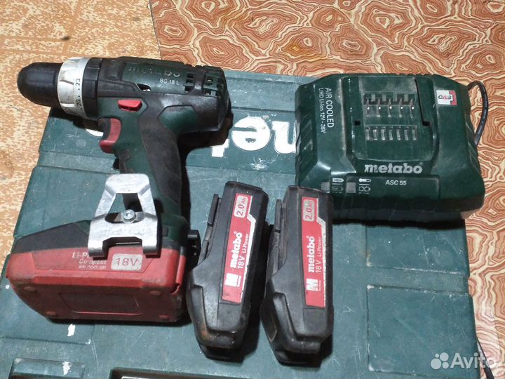 Шуруповерт Metabo BS 18 L