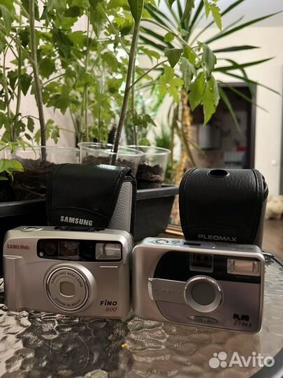 Плёночный фотоаппарат samsung и pleomax