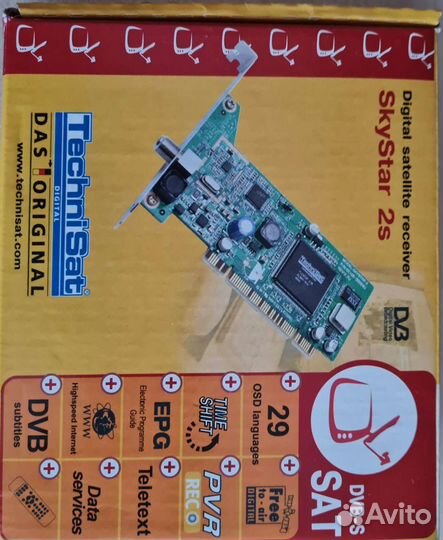 Dvb карта SkyStar 2s