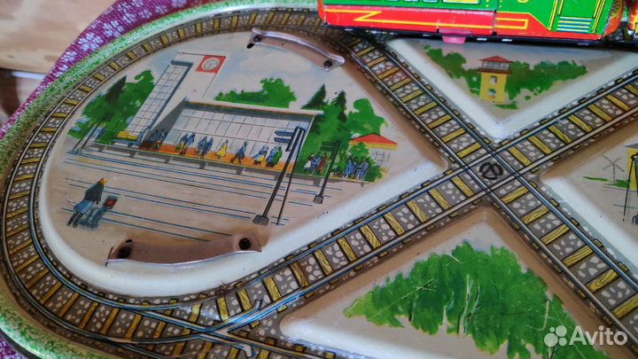 Маневровый локомотив лзм игрушка СССР