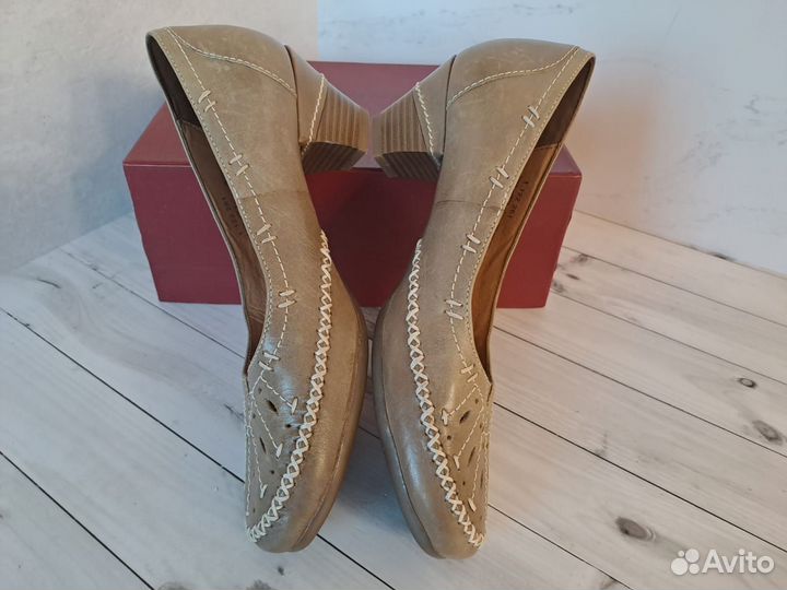 Туфли лодочки женские кожа немецкие р.37.5