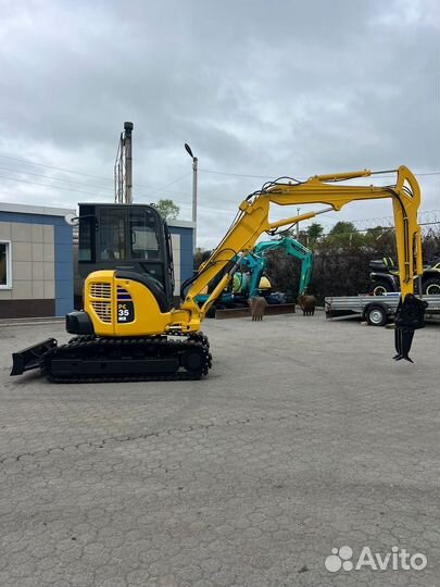 Мини-экскаватор Komatsu PC35MR-1, 2015