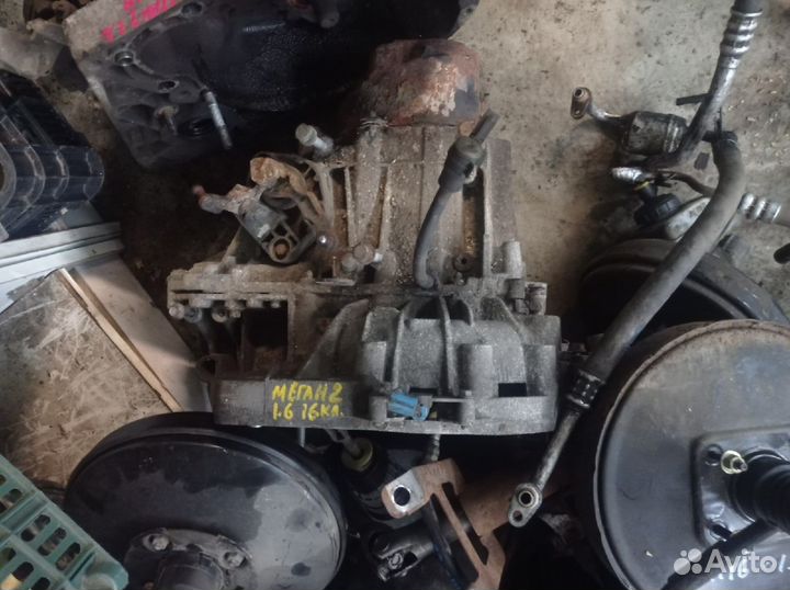 Коробка рено меган 2
