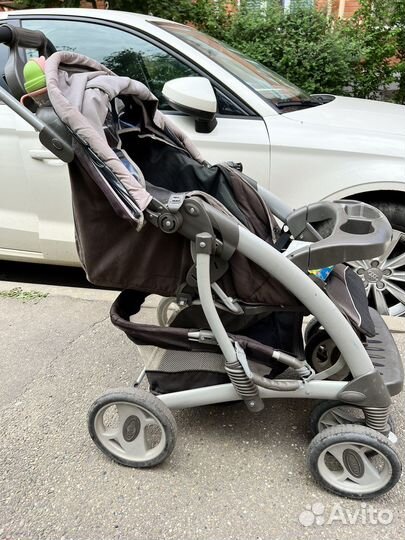 Коляска Graco трансформер 3 в 1 с автокреслом 0+