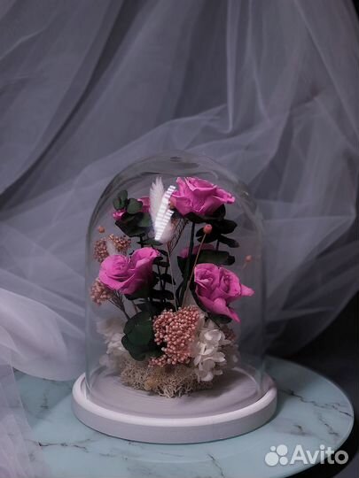 Стабилизированные цветы и сухоцветы