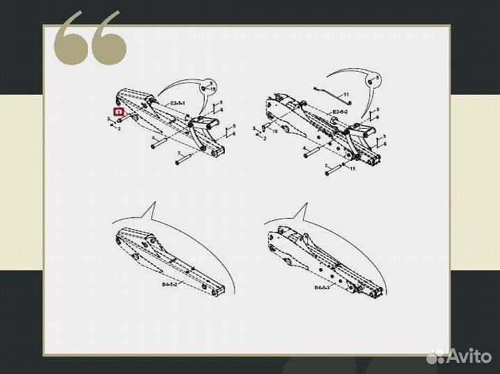 Палец 811/01078 Hidromek